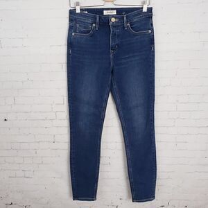 Revtown Decade Denim Skinny Jeans Size 28 Dark Wash High Rise Stretch Denim